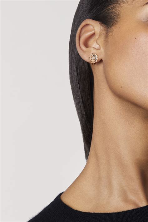 chanel safety pin earrings|Chanel earrings j11658.